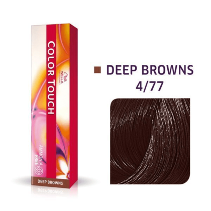 Wella Professional Color Touch Deep Browns 4/77 Medium brun-intensiv
