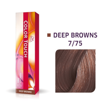 Wella Professional Color Touch Deep Browns 7/75 Mediumblond brun-mahogni