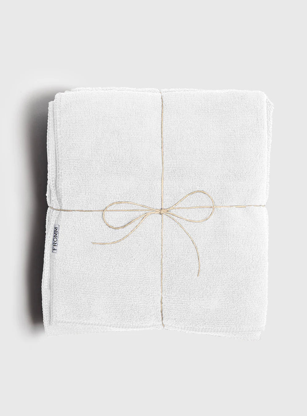 FROMM Softees Microfiber Håndklæder 10 stk. Hvid