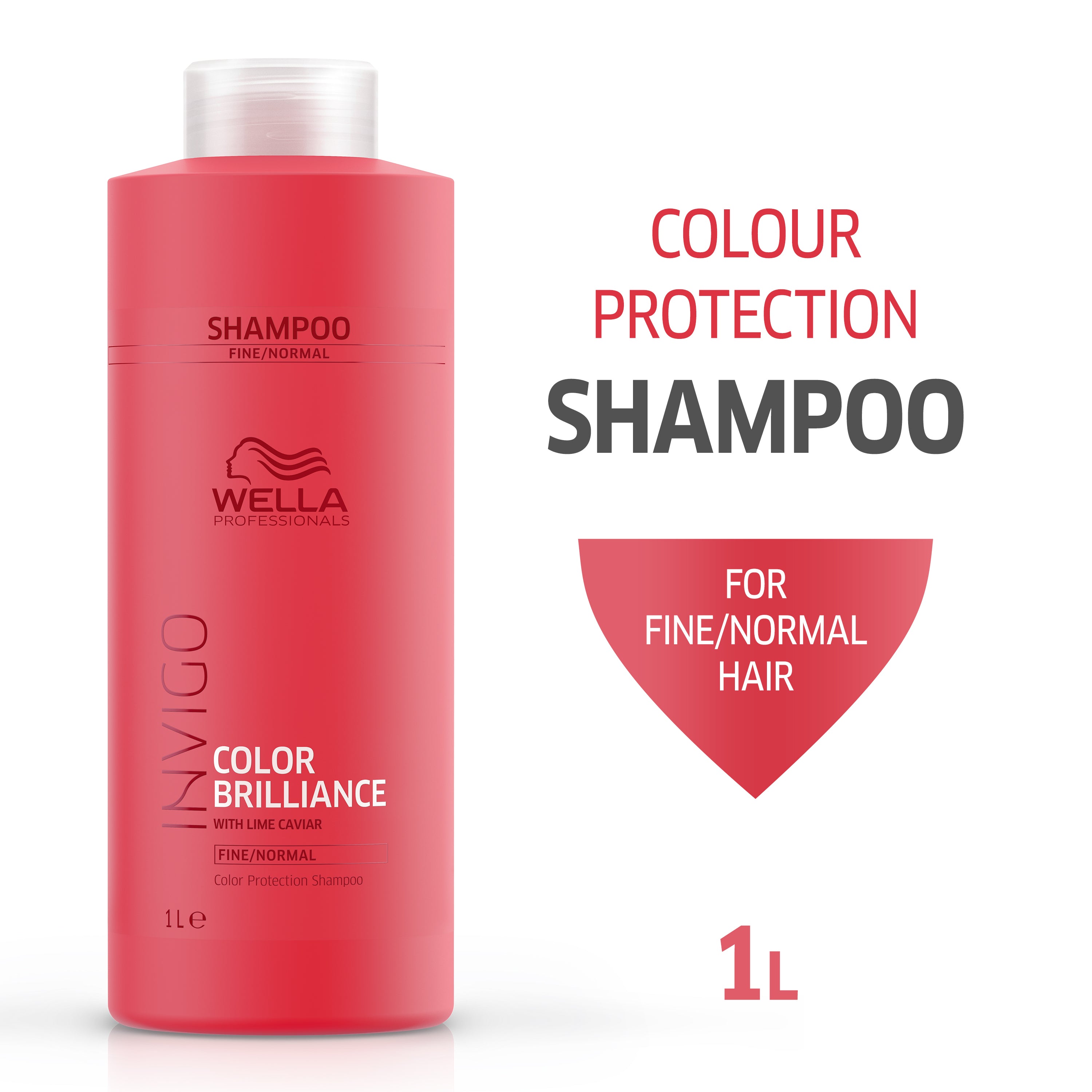 Wella Professional Invigo Shampoo 1000 ML Brilliance Fine