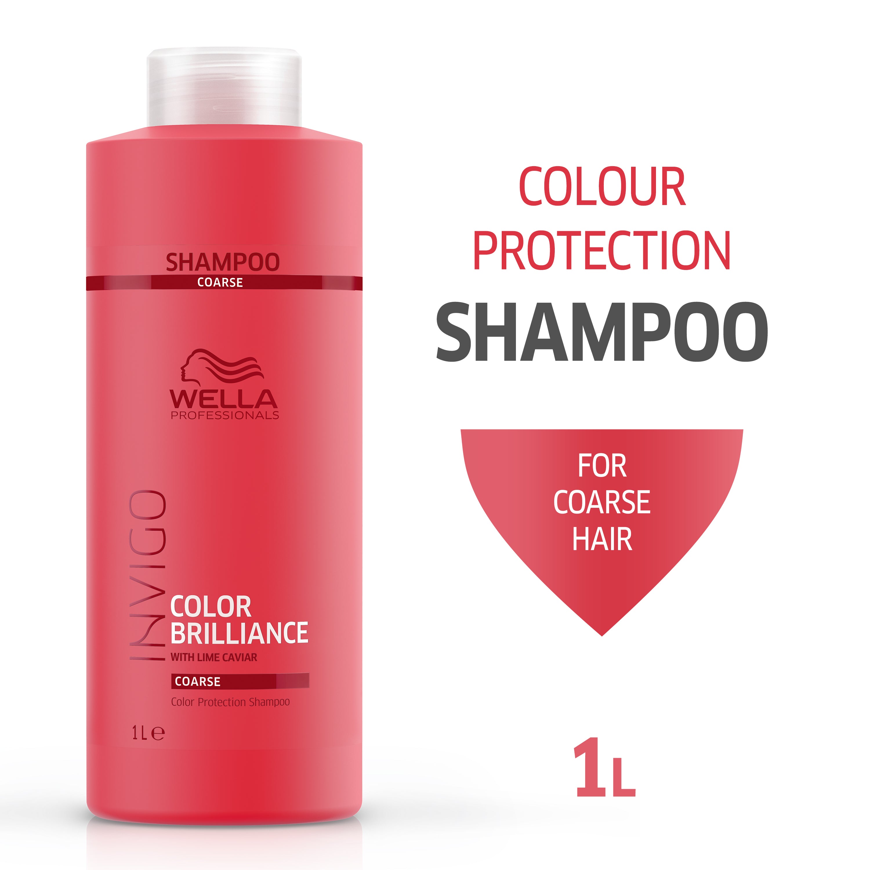 Wella Professional Invigo Shampoo 1000 ML Brilliance Coarse