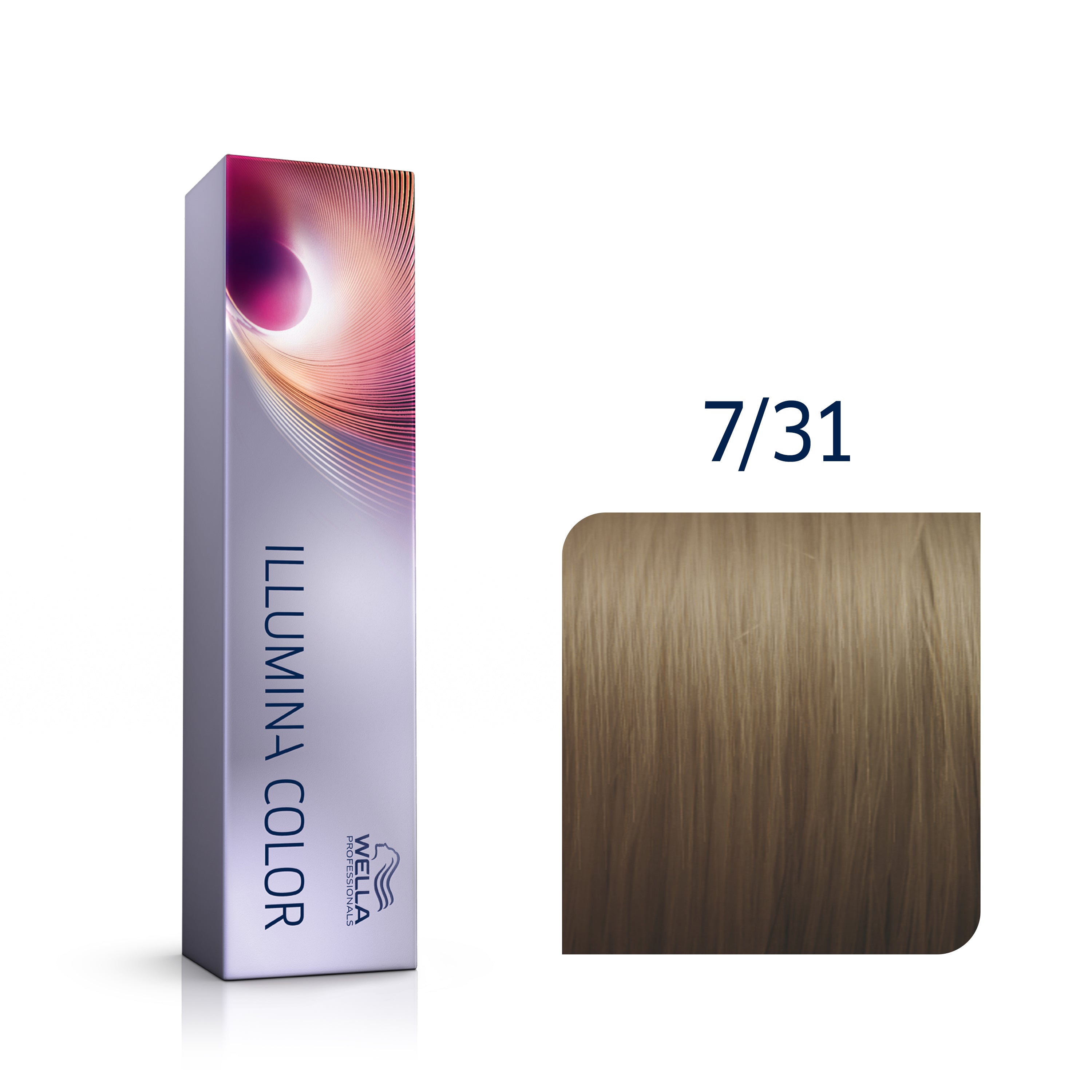 Wella Professional Illumina 7/31 medium blonde / gold-ash 60 ml