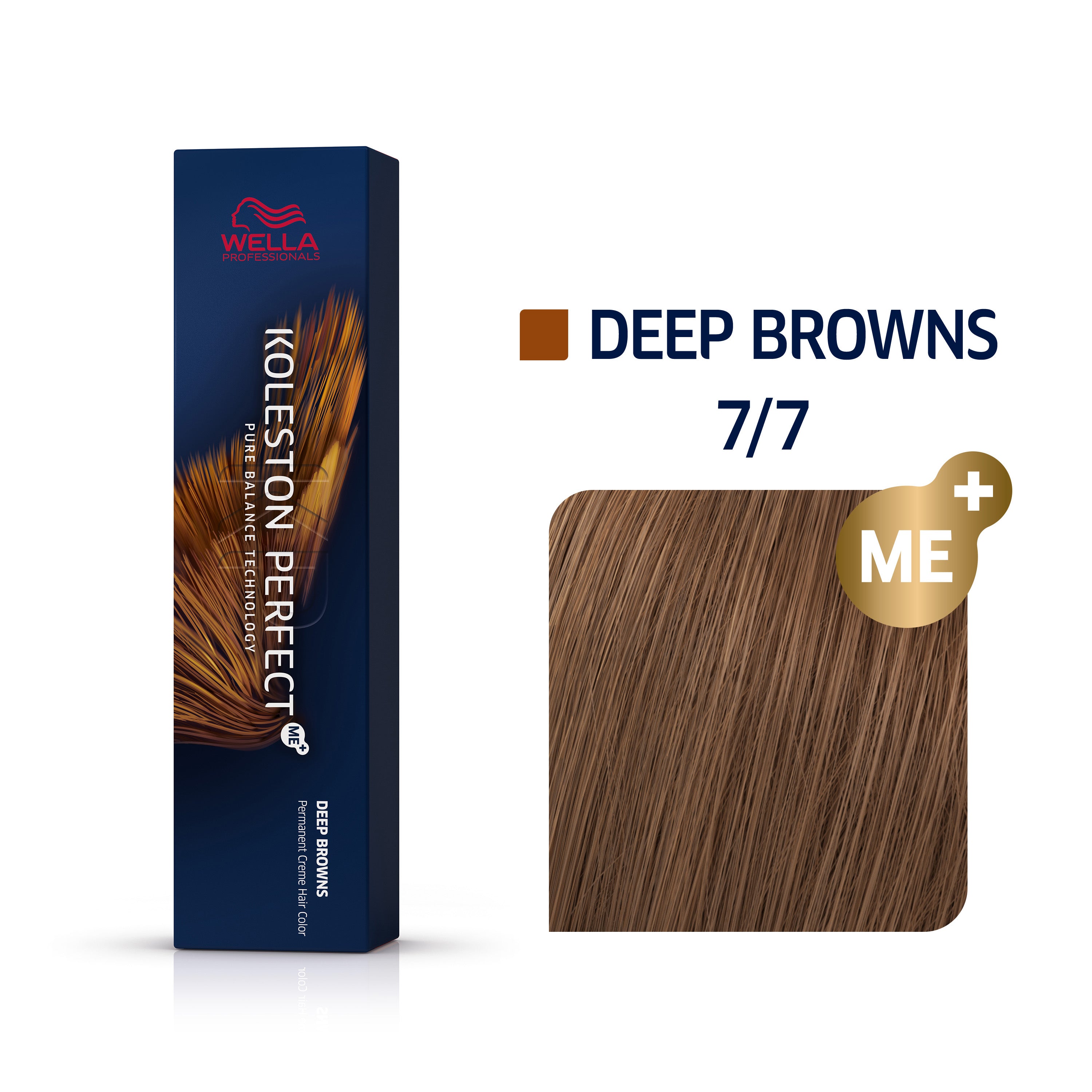 Wella Koleston Perfect Me+ Deep Browns 7/7 Medium Brunette Blonde