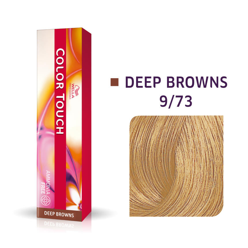 Wella Professional Color Touch Deep Browns 9/73 Lys Lyselond Gylden-brun
