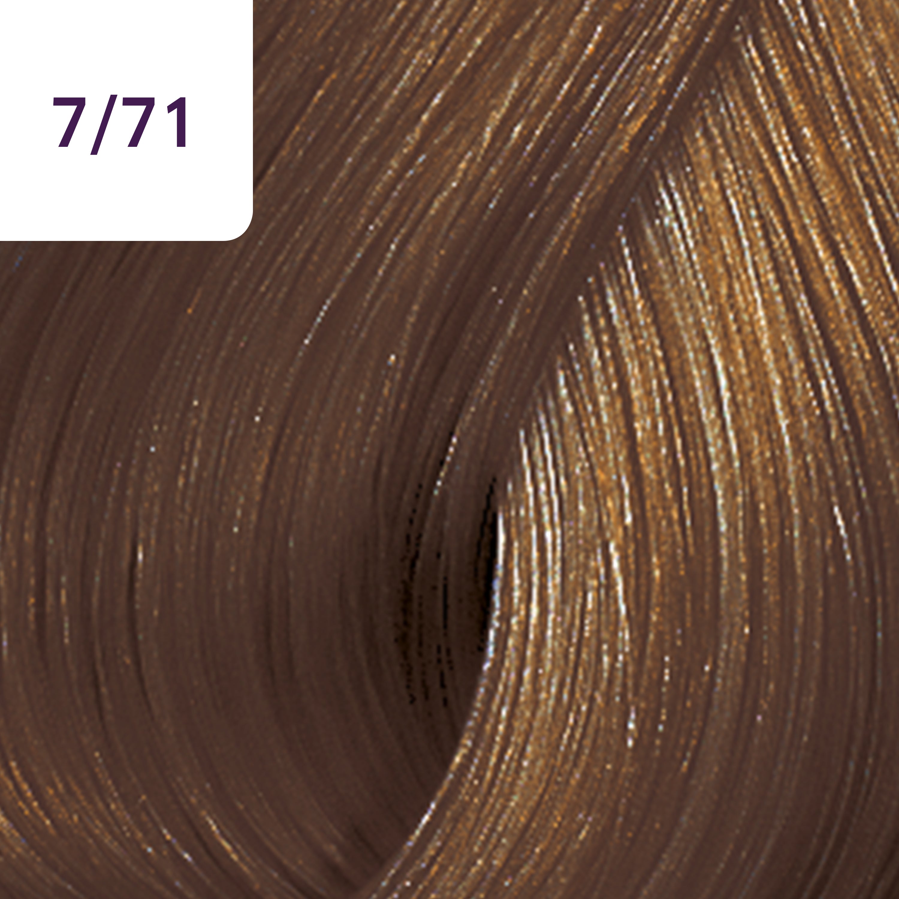 Wella Professional Color Touch Deep Browns 7/71 Mediumblond brun-fråga