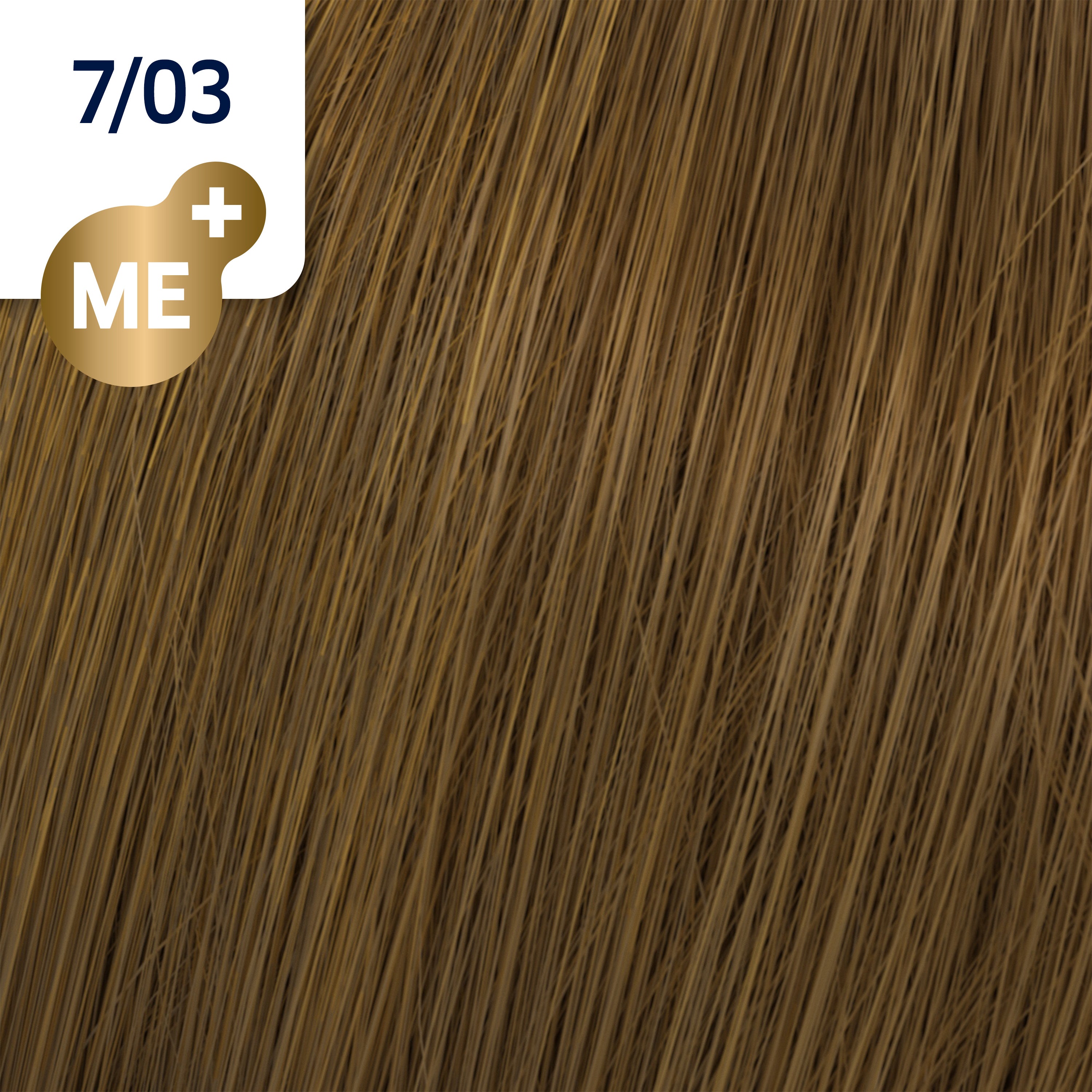 Wella Koleston Perfect Me+ Pure Naturals 7/03 Medium Natural - Gold Blonde