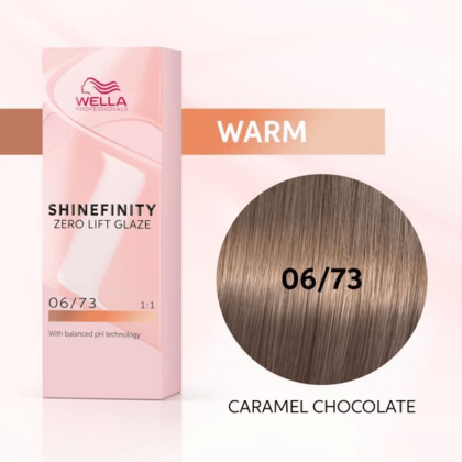Wella Professional Shinefinity 06/73 60 ml Caramel Chocolate