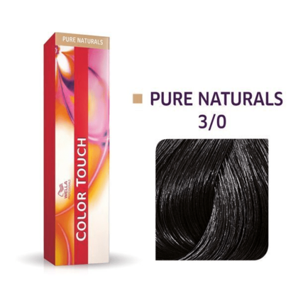 Wella Professional Color Touch Pure Naturals 3/0 Mörkbrun