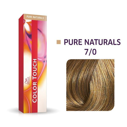 Wella Professional Color Touch Pure Naturals 7/0 Medium Blonde