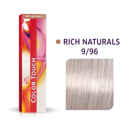 Wella Professional Color Touch Rich Naturals 9/96 Very Light Blonde Cendre Violet