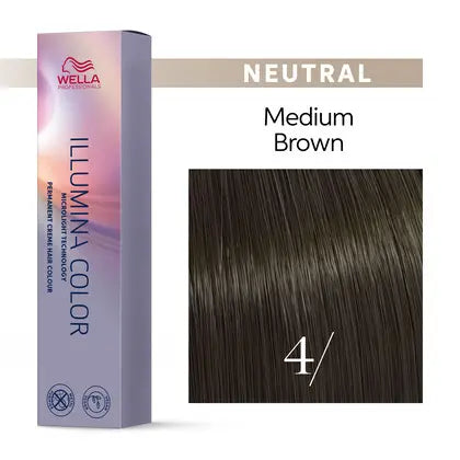 Wella Illumina 4/ Mellembrun 60 ml