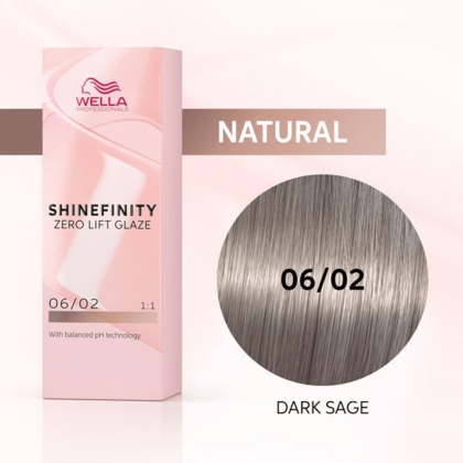 Wella Professional Shinefinity 06/02 60 ml Natural Dark Sage