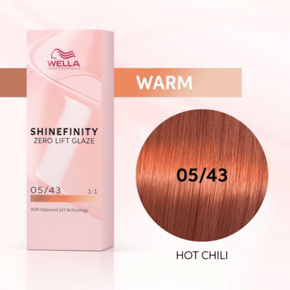 Wella Professional Shinefinity 05/43 60 ml Warm Hot Chili
