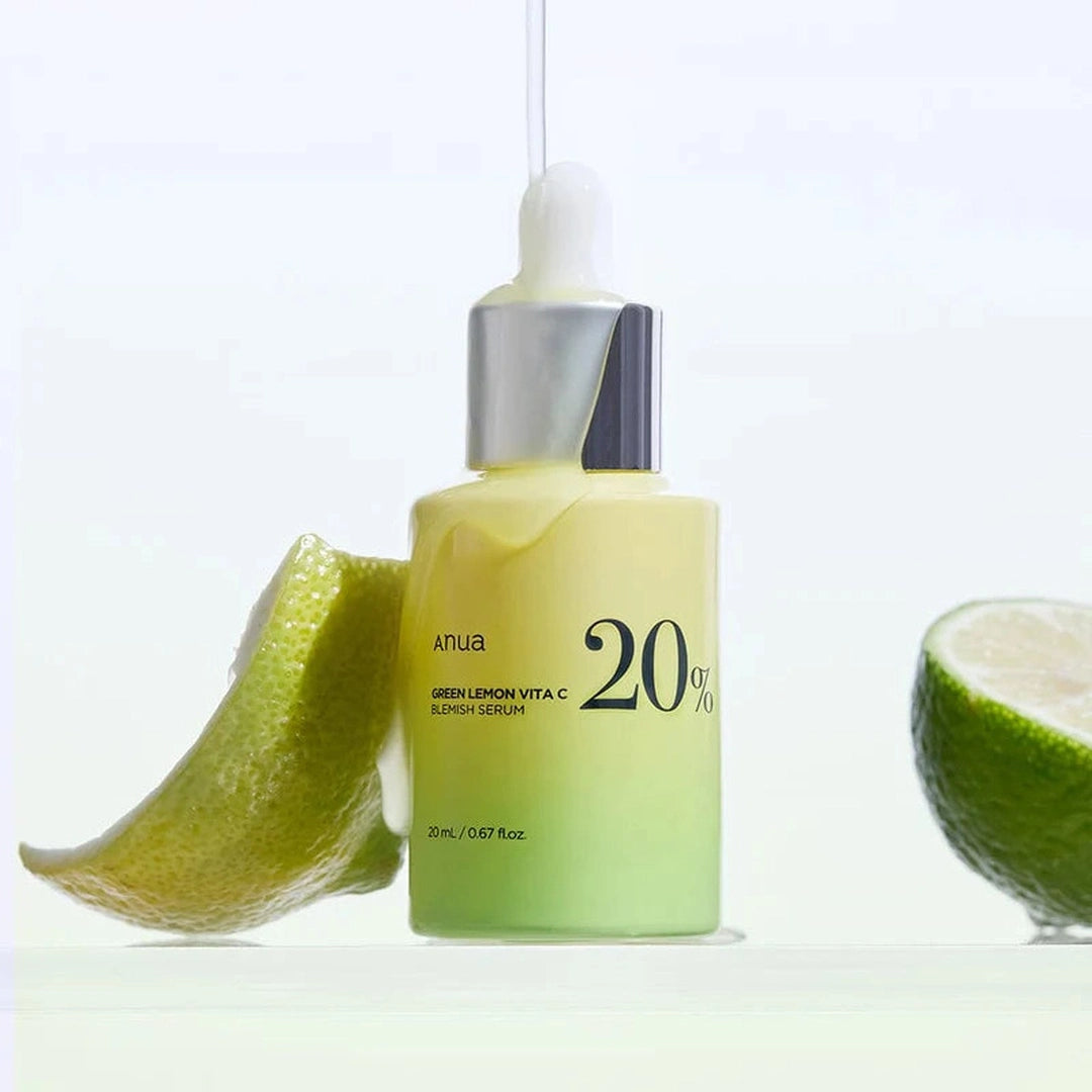 Anua - Green Lemon Vita C Blemish Serum - Brightening Face Serum - 20ml