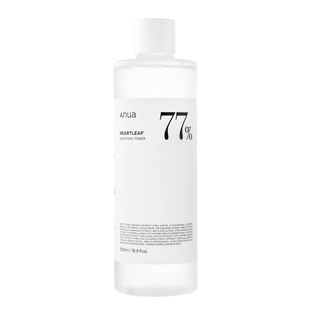 Anua - Heartleaf 77% Soothing Toner - 500ml