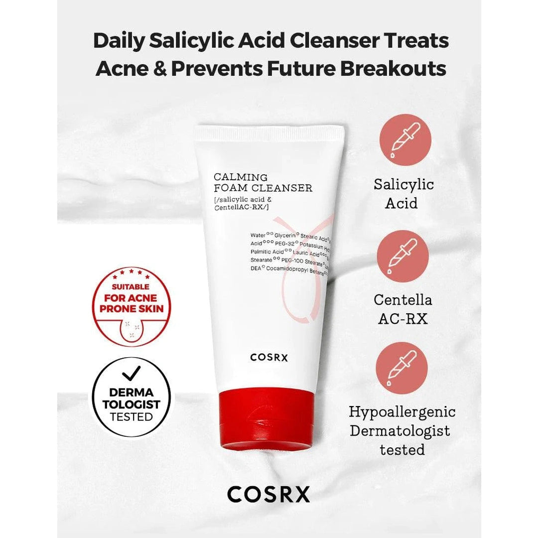 Cosrx AC Collection Calming Foam Cleanser 150ml