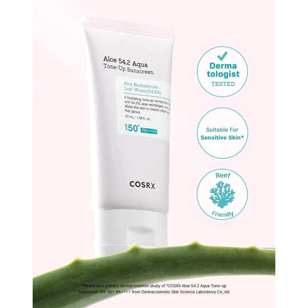 Cosrx Aloe 54.2 Aqua Tone-Up Sunscreen 50ml