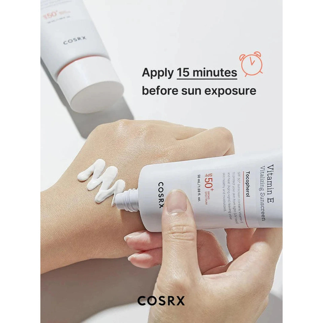 Cosrx Vitamin E Vitalizing Sunscreen SPF50+ 50ml