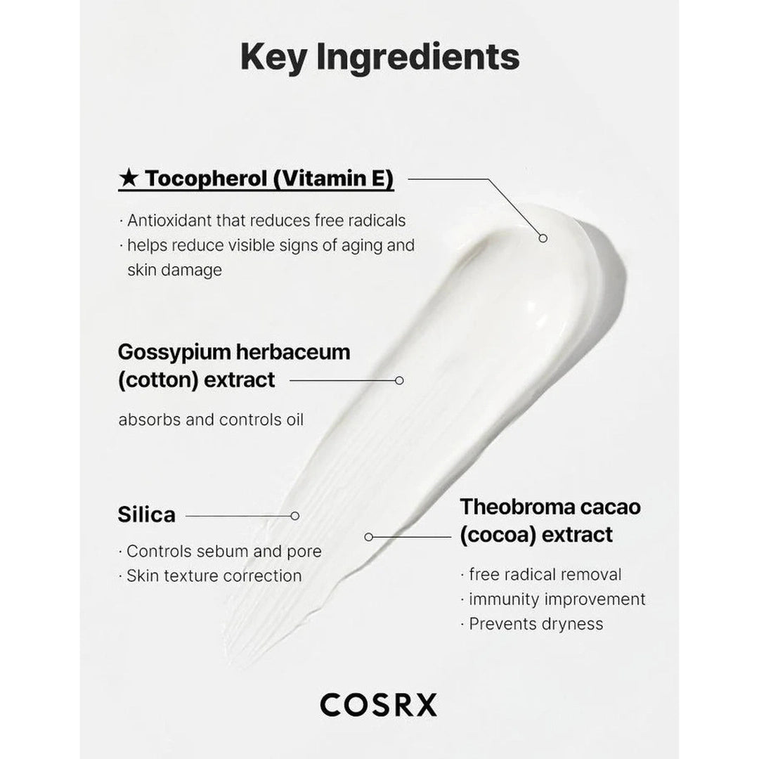 Cosrx Vitamin E Vitalizing Sunscreen SPF50+ 50ml