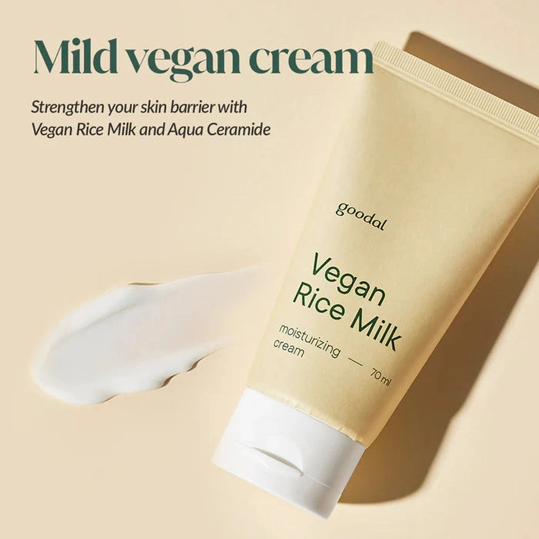 Goodal - Vegan Rice Milk Moisturizing Cream - 70ml