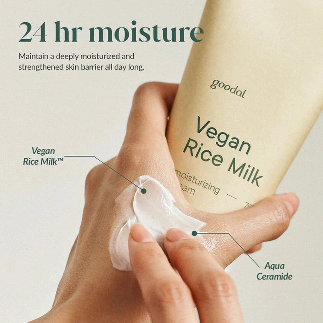 Goodal - Vegan Rice Milk Moisturizing Cream - 70ml