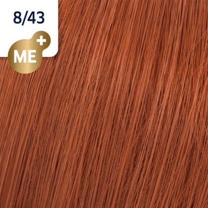 Wella Koleston Perfect Me+ Vibrant Reds 8/43 Light Red - Gold Blonde