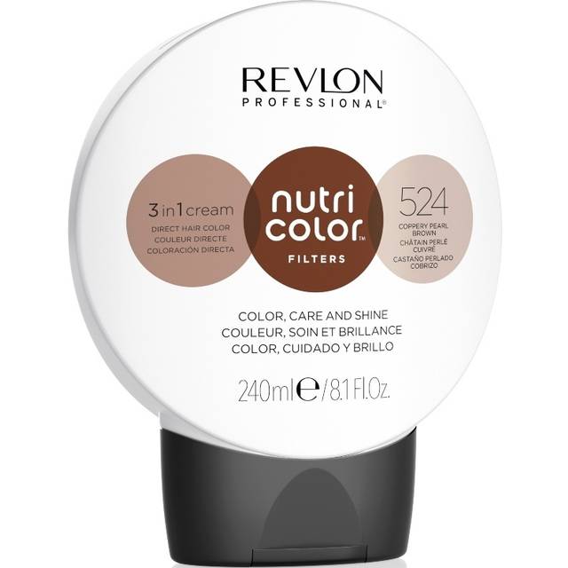 Revlon Pro Nutri Color Filters 524 - Coppery Pearl Brown 240 ml
