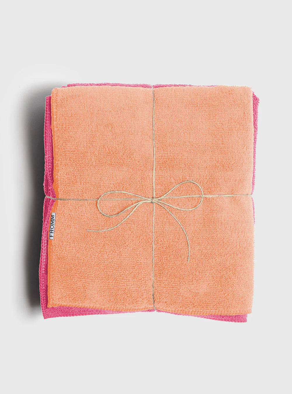 FROMM Softees Microfiber Håndklæder 10 stk. Pink/Orange