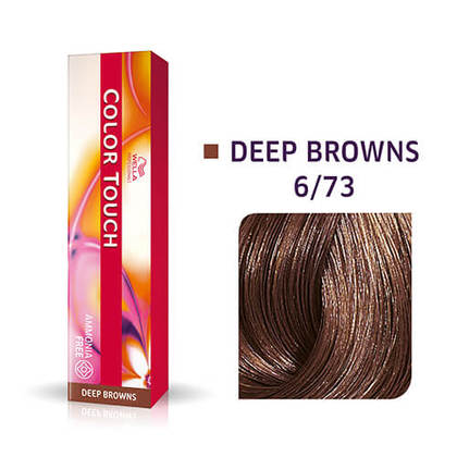 Wella Professional Color Touch Deep Browns 6/73 Mørkeblond Gylden-brun