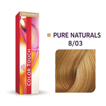 Wella Professional Color Touch Pure Naturals 8/03
