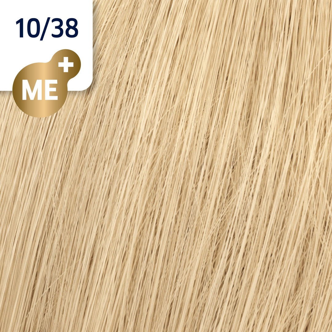 Wella Koleston Perfect Me+ Rich Naturals 10/38 Lightest Gold - Pearl Blonde