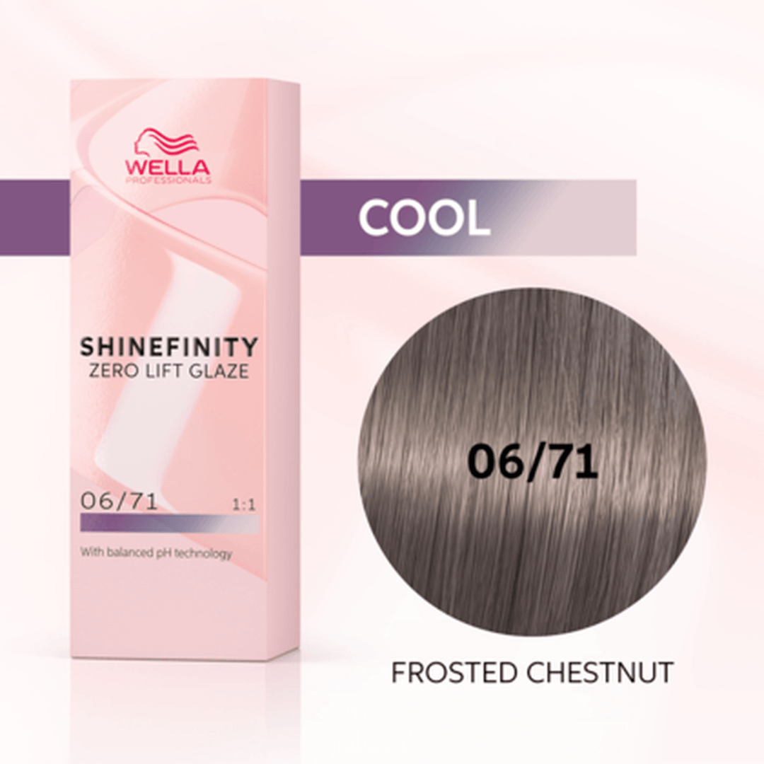 Wella Professional Shinefinity 06/71 Frosted Chestnut