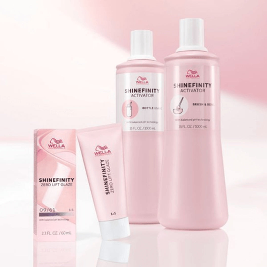 Wella Professional Shinefinity Activator - Bottle Usage 2% 1L