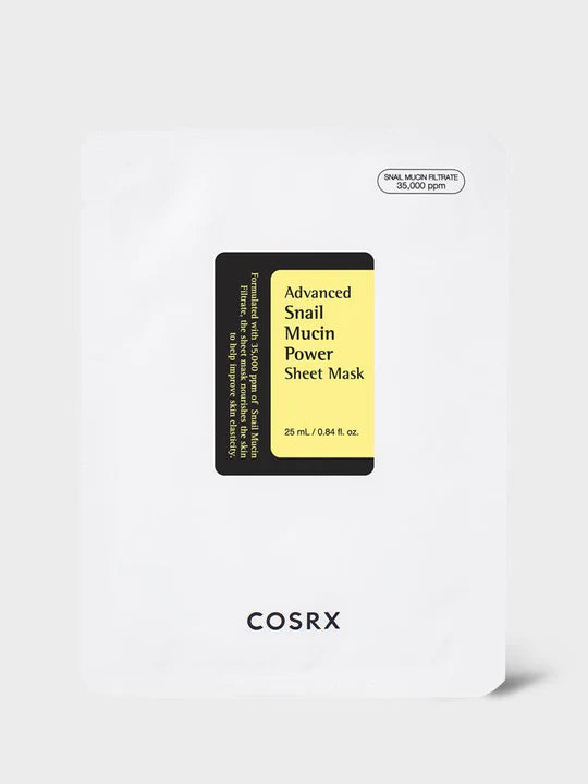 Cosrx Advanced Snail Mucin Power Sheet Mask 10 Sheets