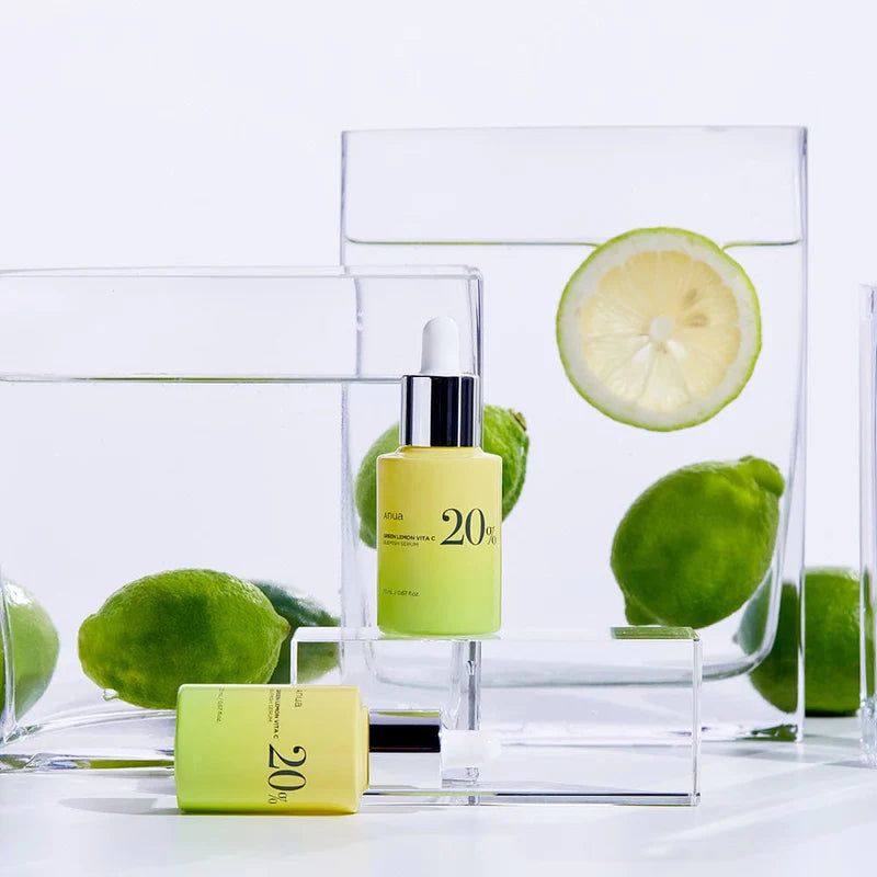 Anua - Green Lemon Vita C Blemish Serum - Brightening Face Serum - 20ml