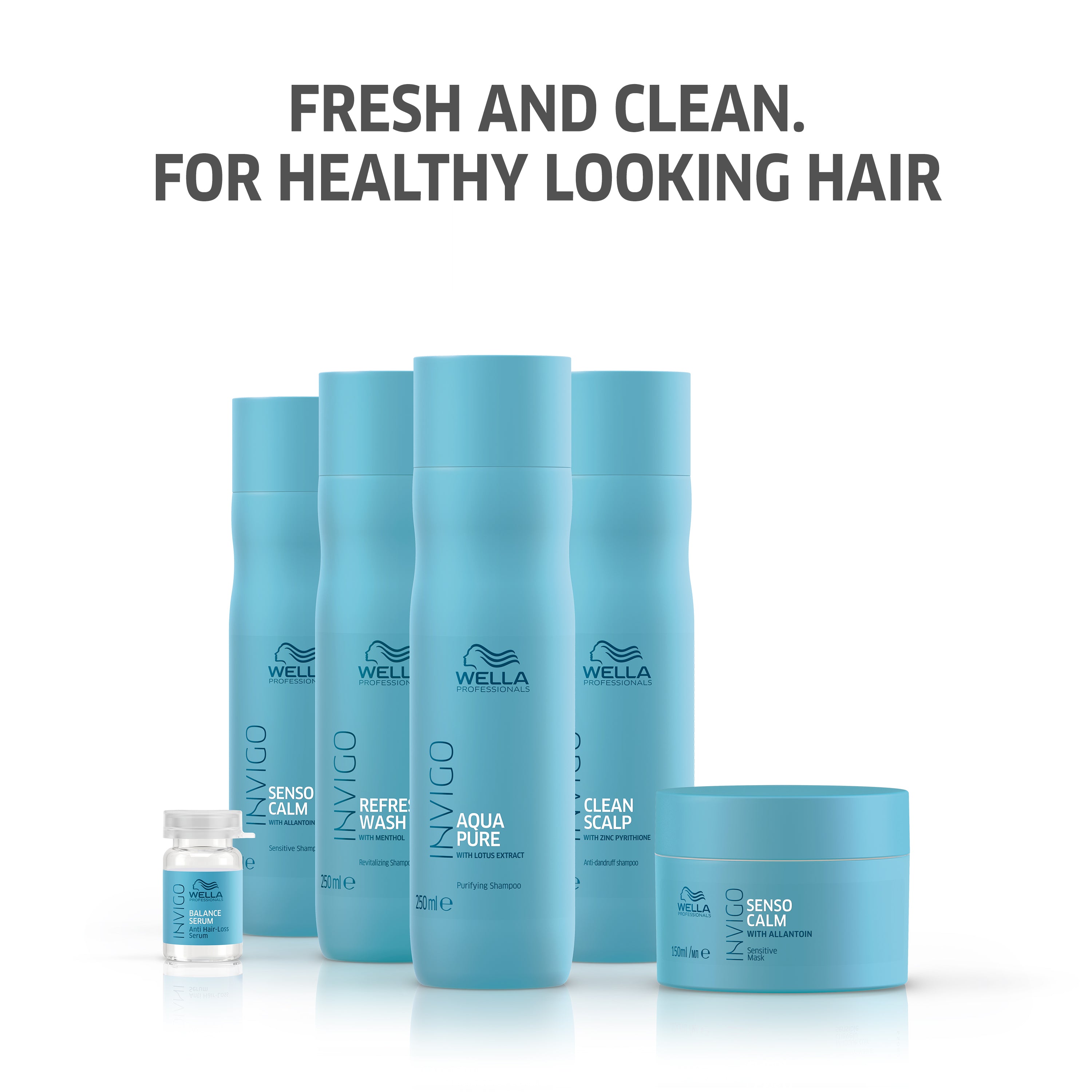 Wella Professional Invigo Shampoo 250 ML Refresh Wash