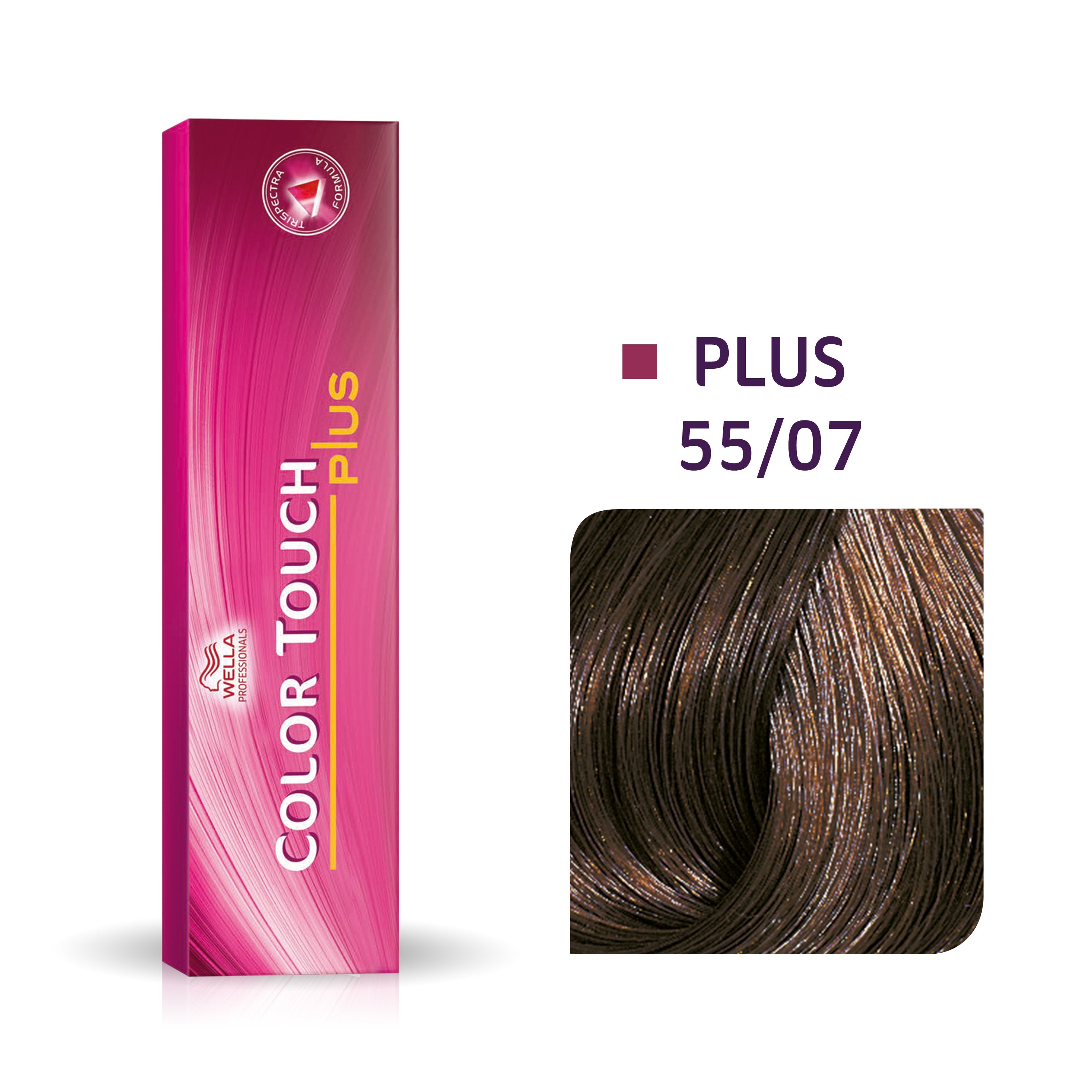 Wella Professional Color Touch Plus 55/07 hellbr. int. Naturbr.