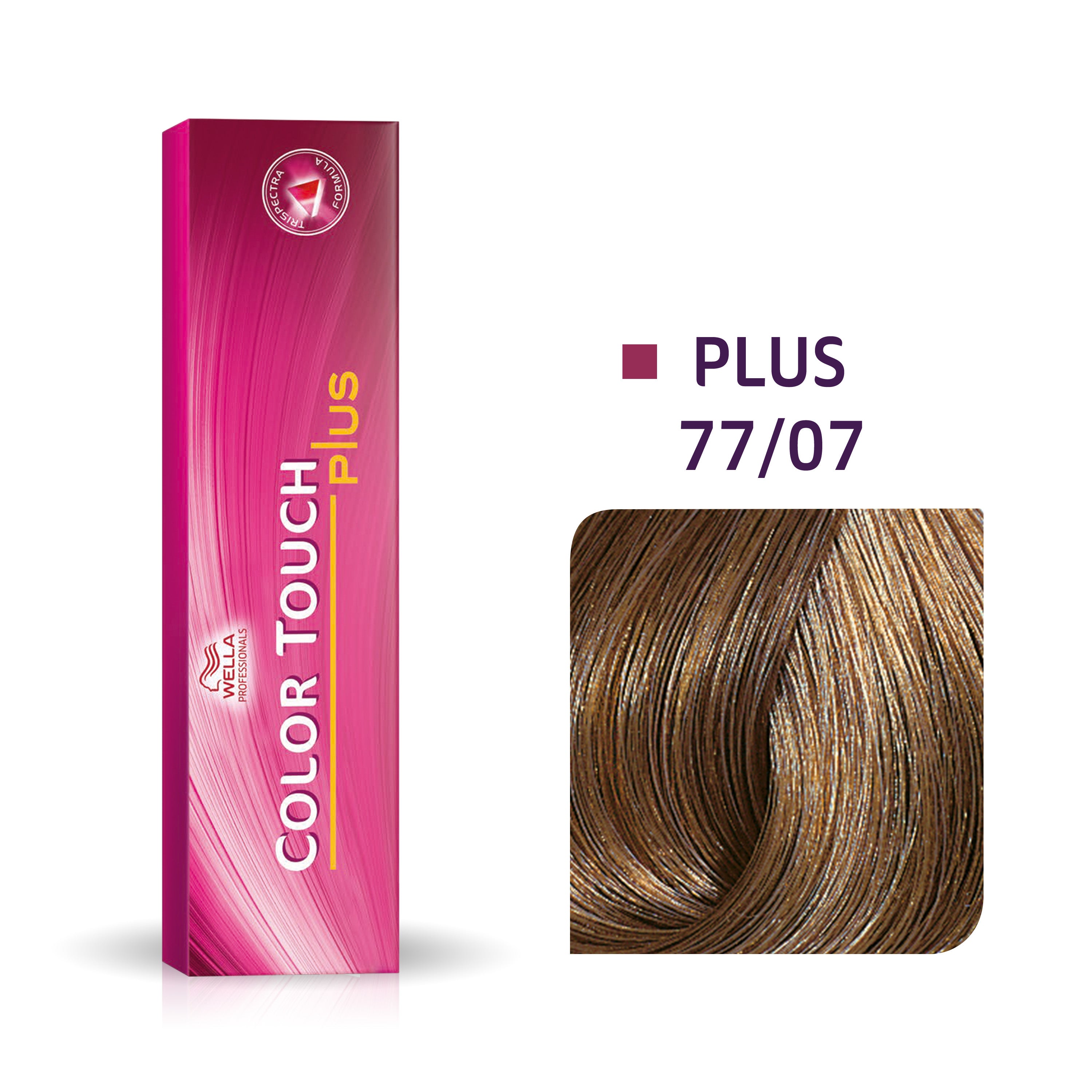 Wella Professional Color Touch Plus 77/07 mtlblond int. Naturbr