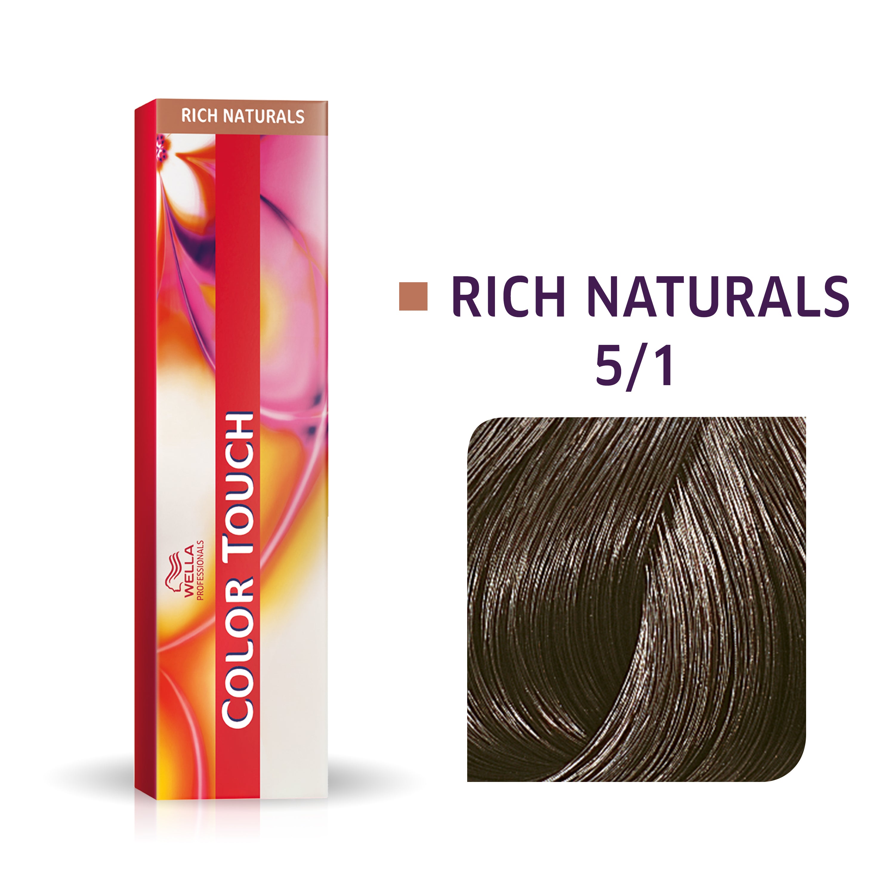 Wella Professional Color Touch Rich Naturals 5/1 lysebrun ask