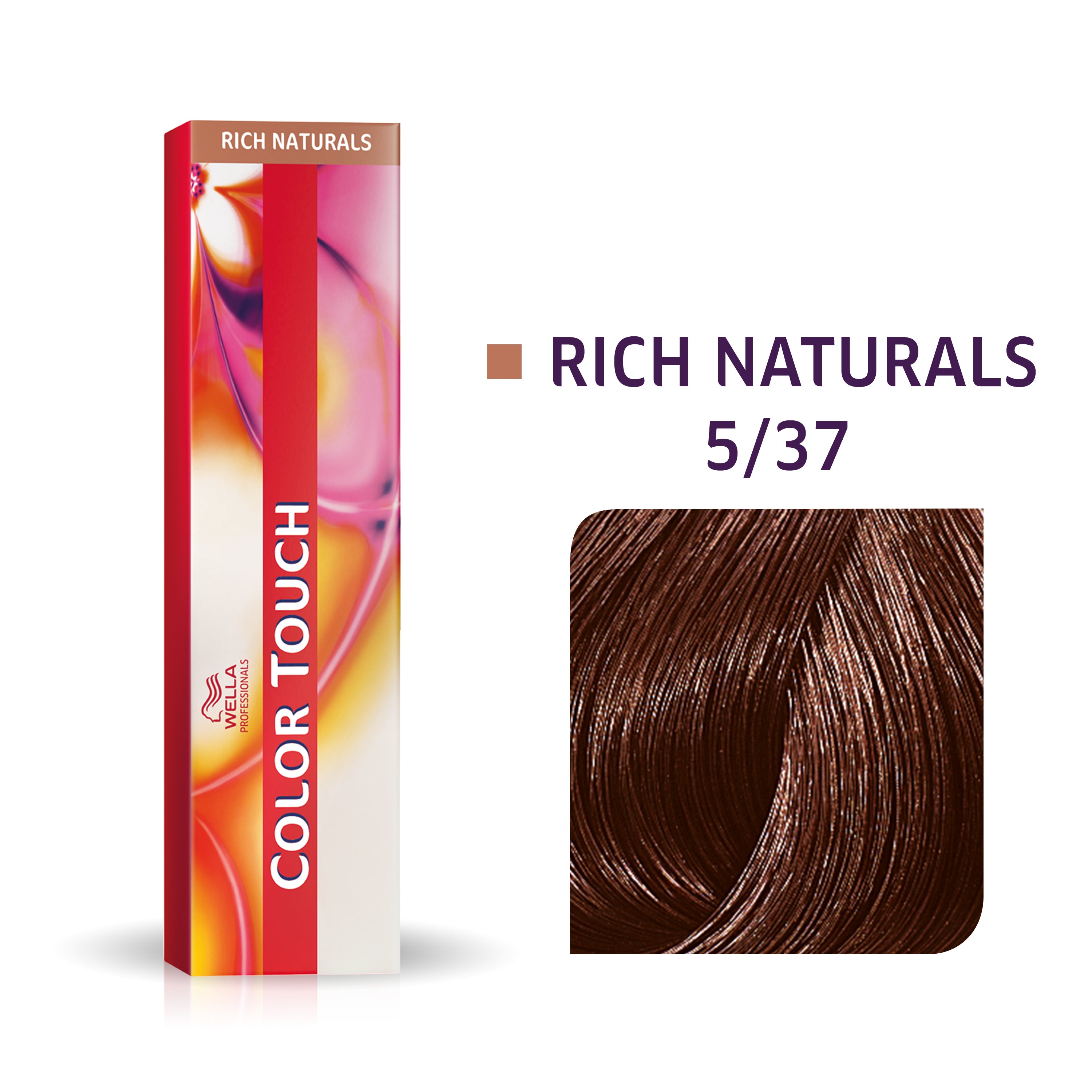 Wella Professional Color Touch Rich Naturals 5/37 Lysebrun gylden-brun