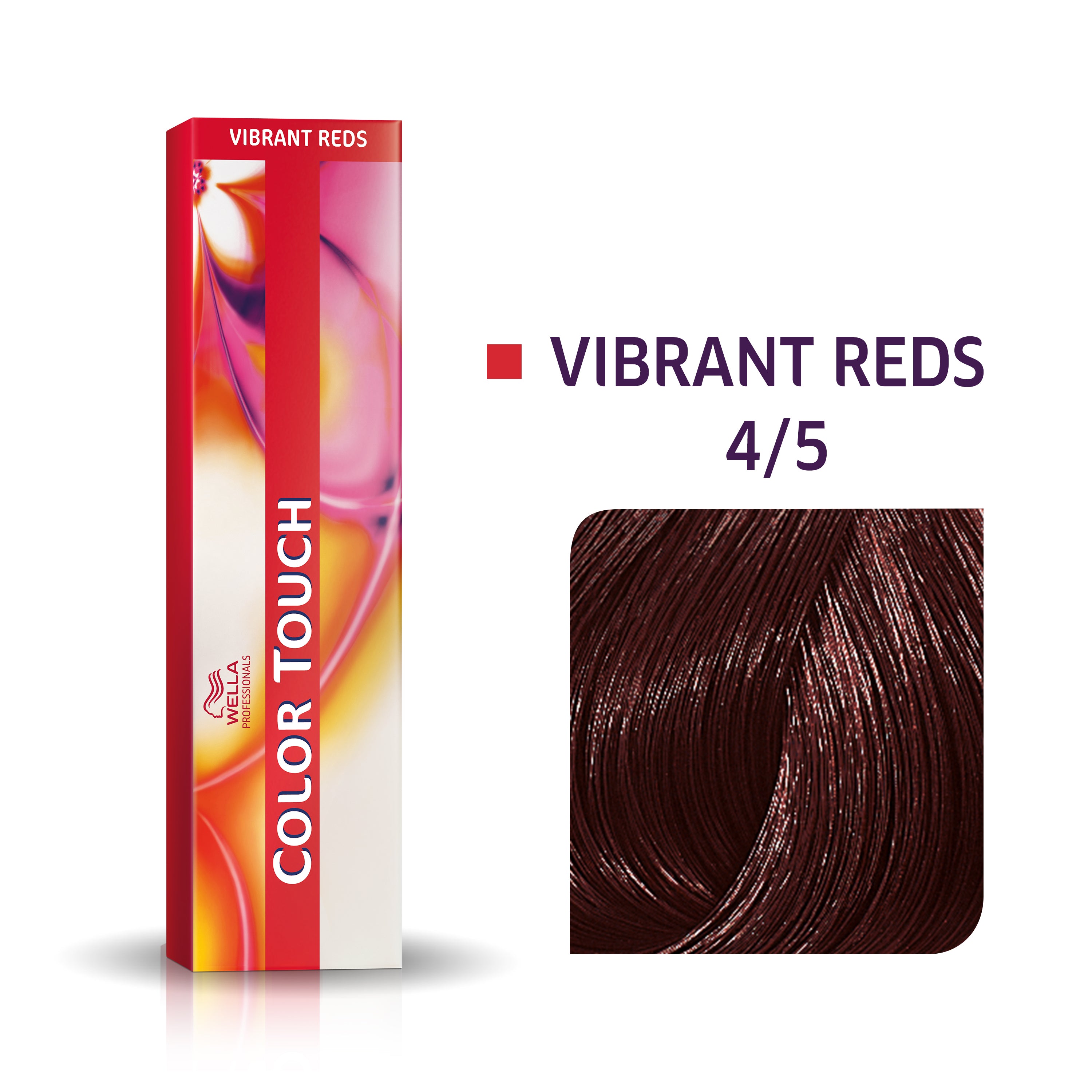 Wella Professional Color Touch Vibrant Reds 4/5 Mediumbrun mahogni