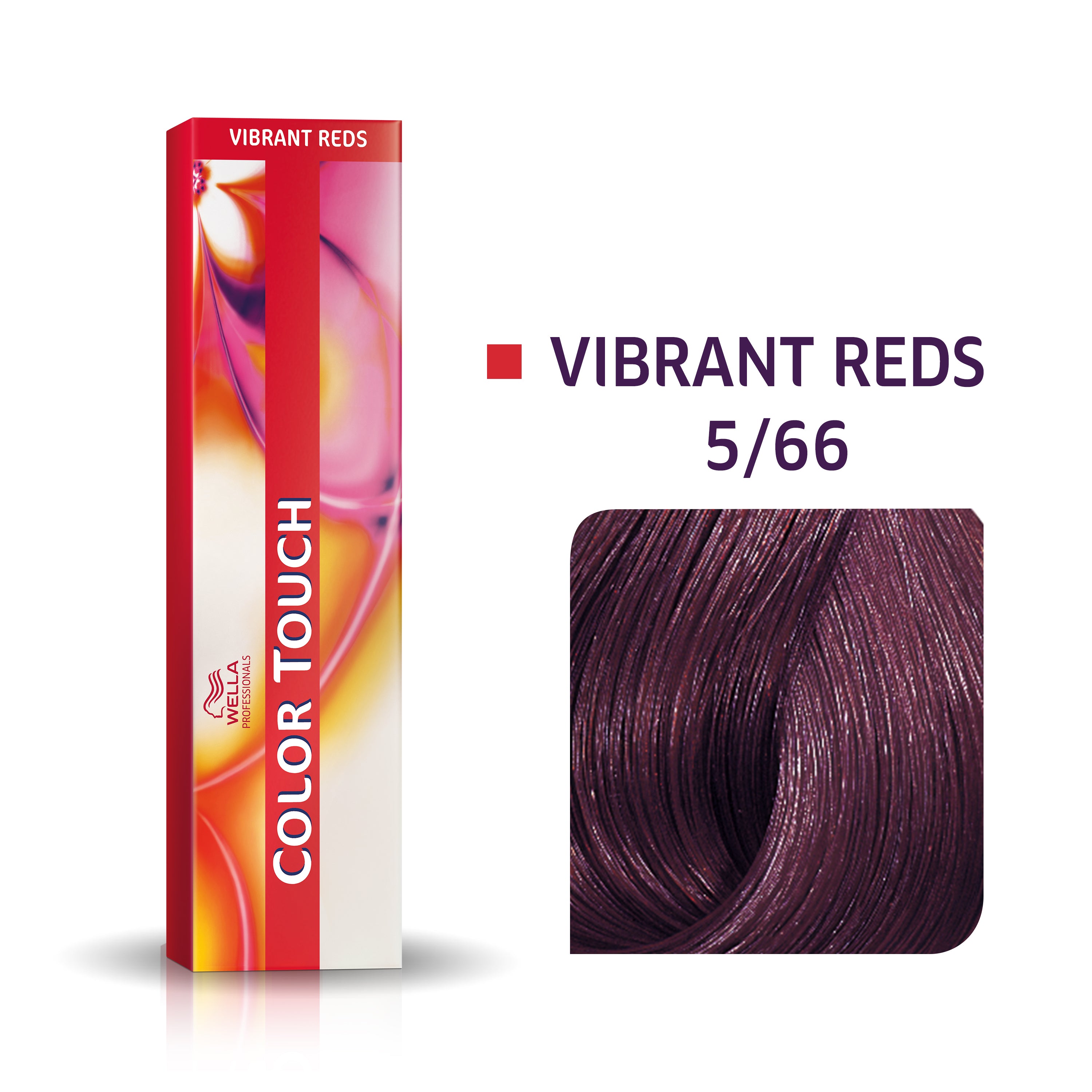 Wella Professional Color Touch Vibrant Reds 5/66 Lysebrun violet-intensiv