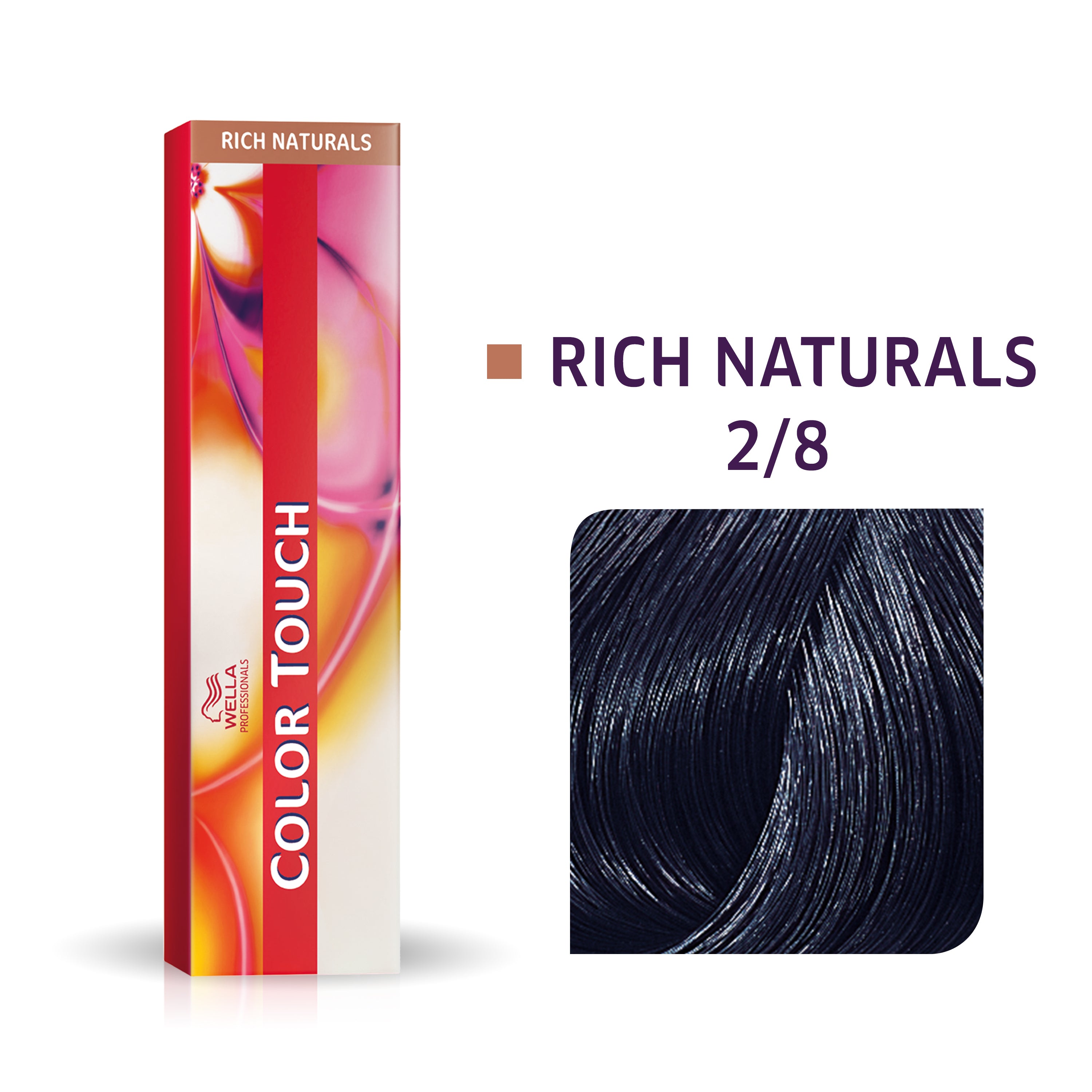 Wella Professional Color Touch Rich Naturals 2/8 blå svart