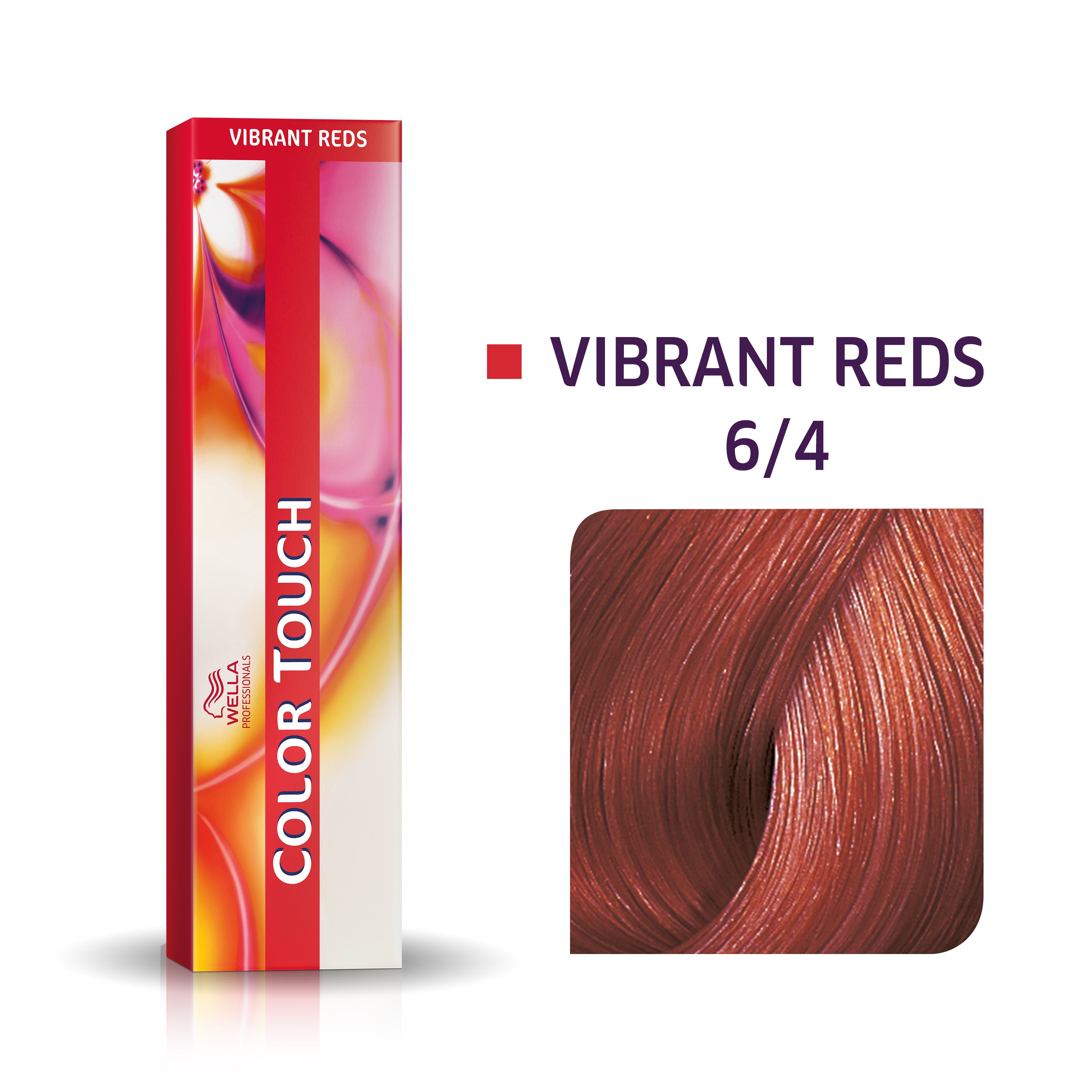 Wella Professional Color Touch Vibrant Reds 6/4 Mørkeblond röd