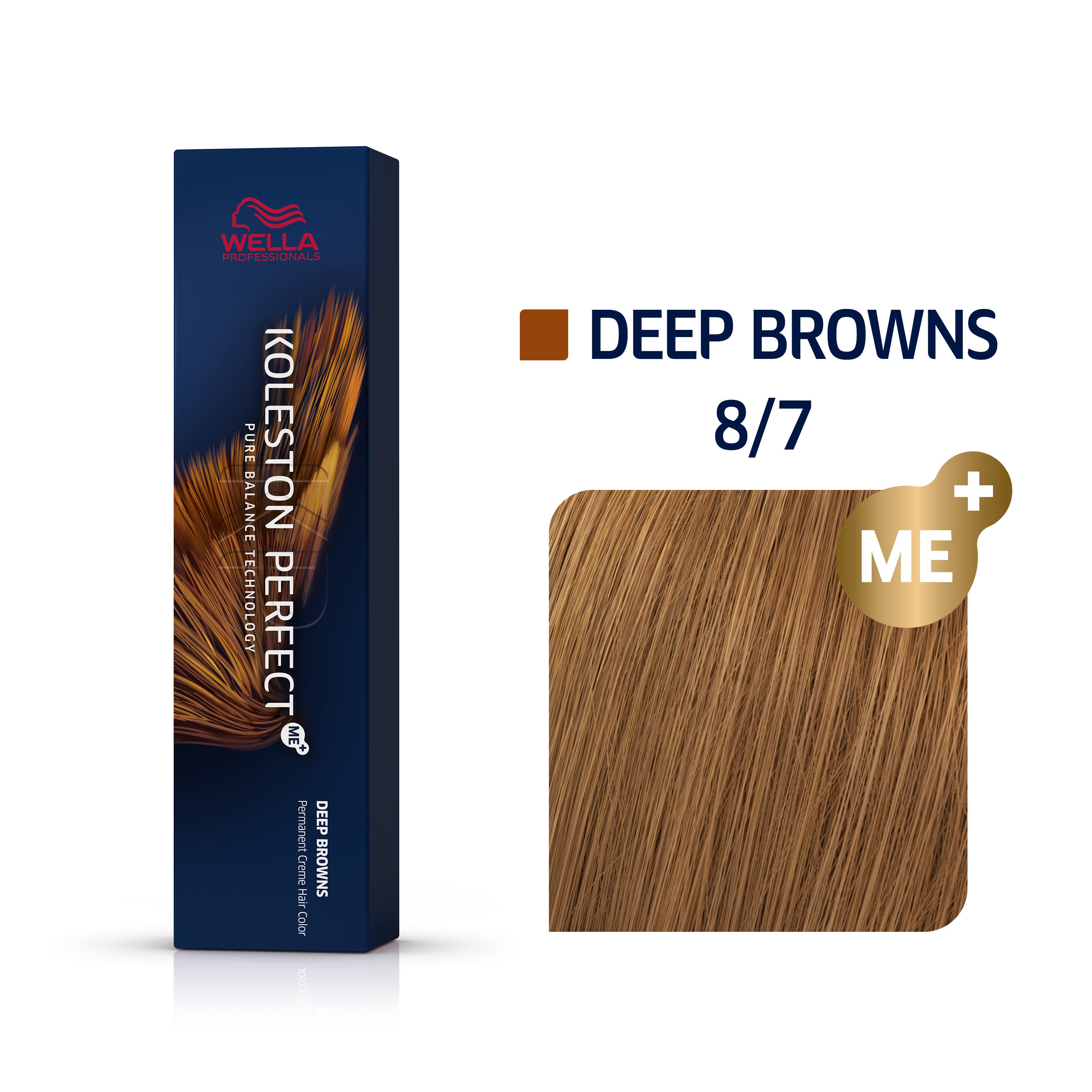 Wella Koleston Perfect Me+ Deep Browns 8/7 Light Brunette Blonde