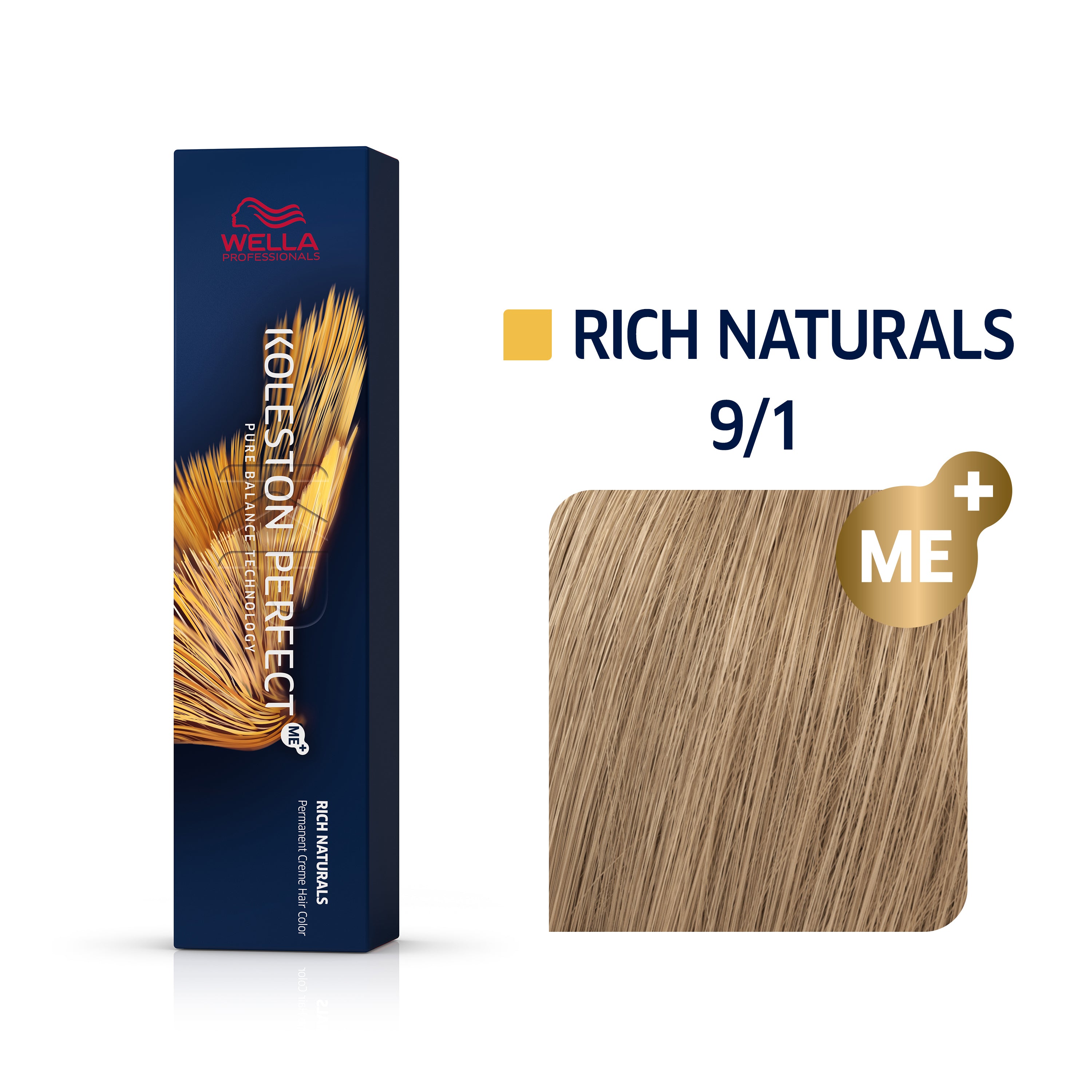 Wella Koleston Perfect Me+ Rich Naturals 9/1 Very Light Ash Blonde
