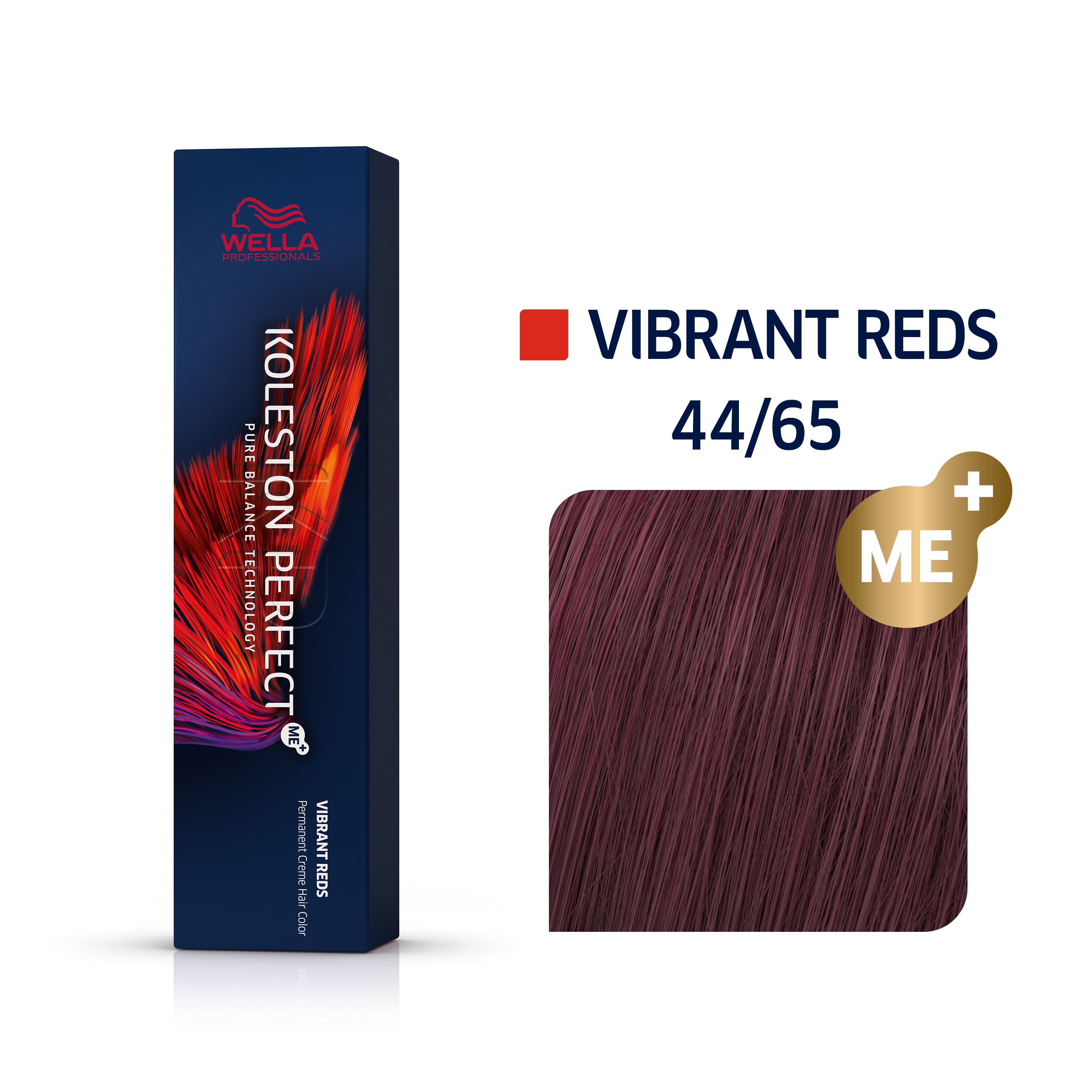 Wella Koleston Perfect Me+ Vibrant Reds 44/65 Medium Intense Violet Mahogany Brown