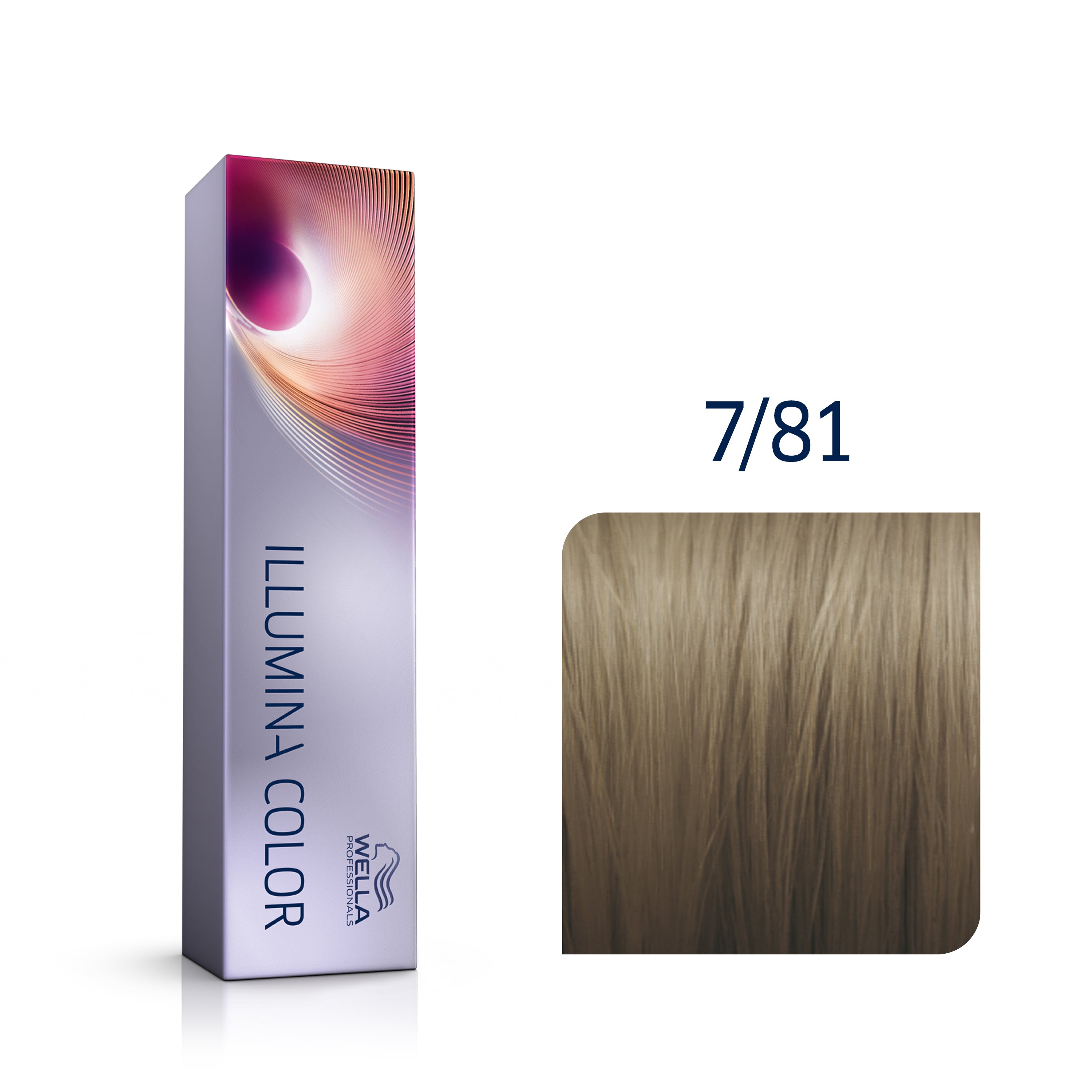 Wella Professional Illumina 7/81 medium blond/pearl ash 60 ml