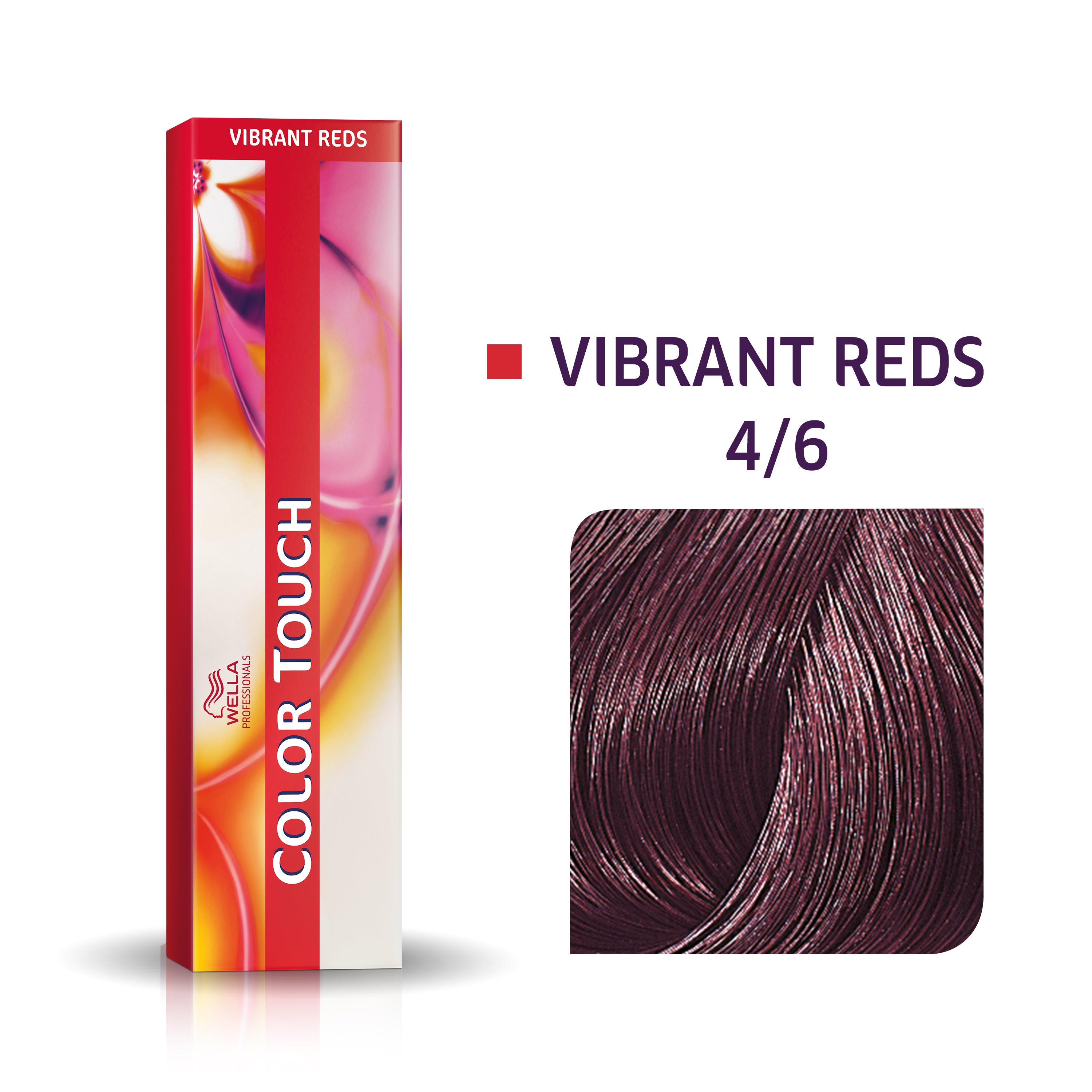Wella Professional Color Touch Vibrant Reds 4/6 Mediumbrun violet