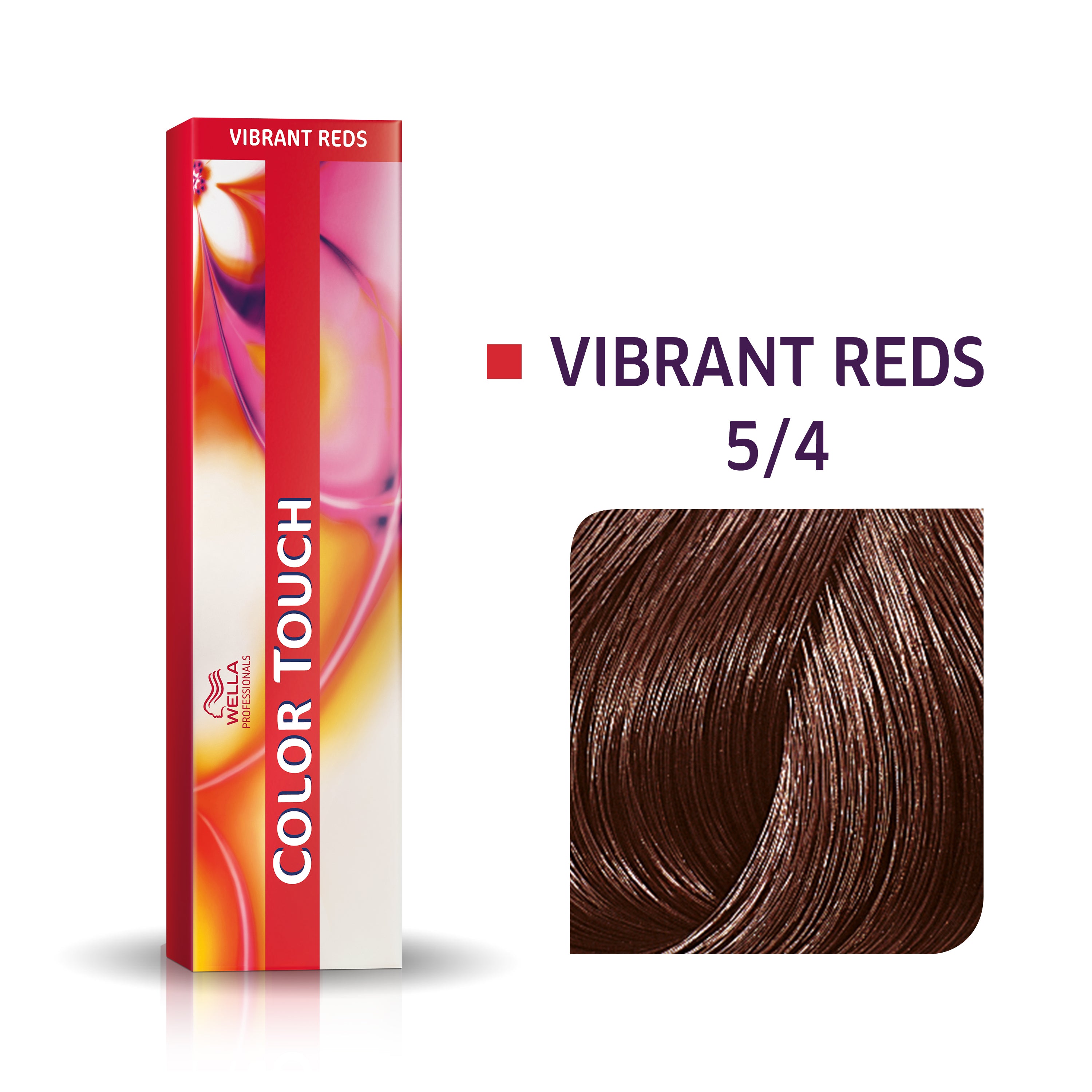 Wella Professional Color Touch Vibrant Reds 5/4 Rødlig Lysebrun